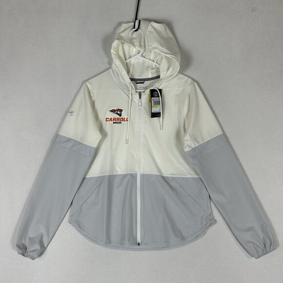 Carroll University NEW Soccer Warm Up Jacket Women's Medium Windbreaker UA NWT - Picture 1 of 12